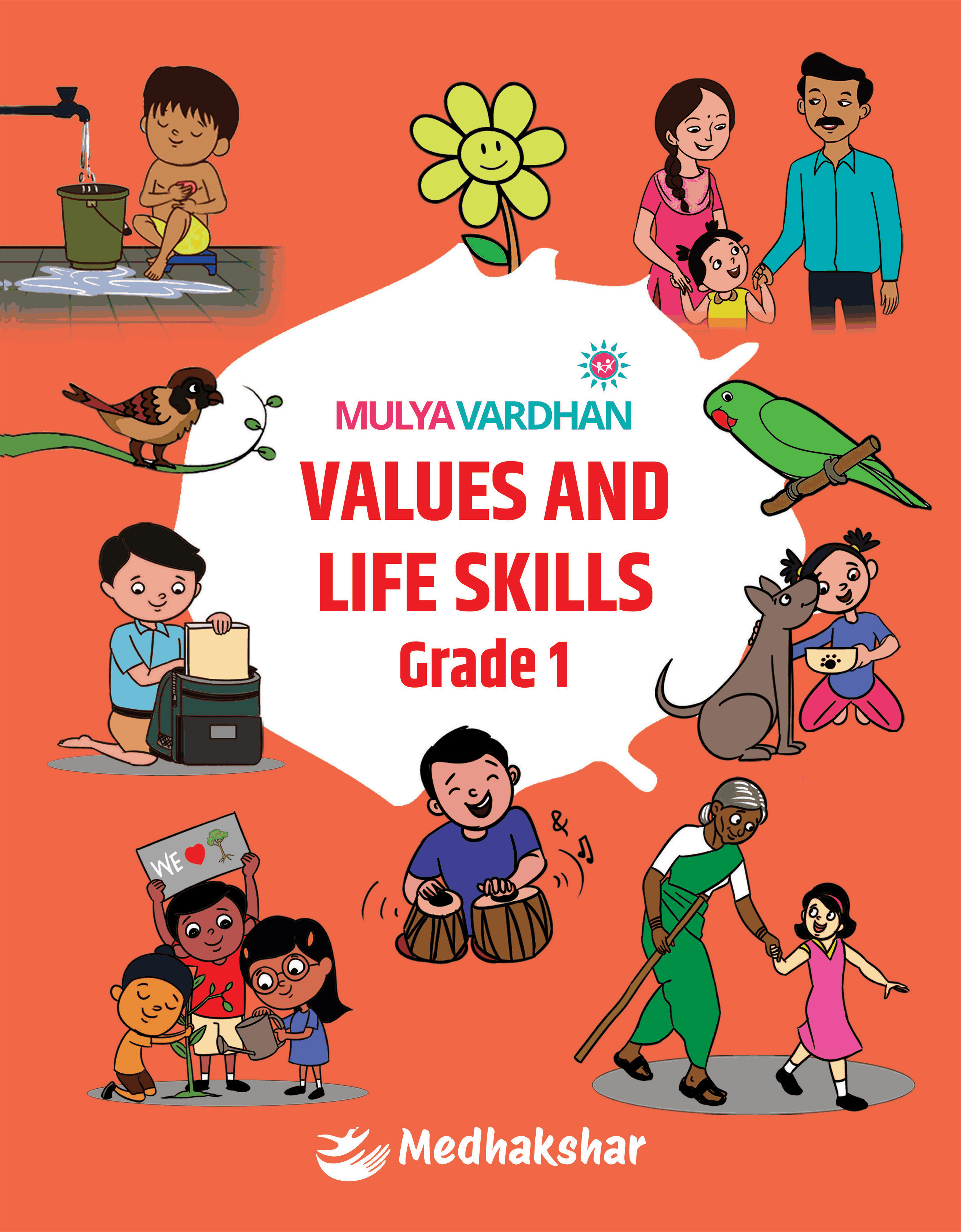 Grade-wise activity workbooks for students